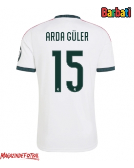 Real Madrid Arda Guler #15 Tricou Fotbal Replică 2026-27 Barbati Acasa Real Madrid Arda Guler #15 Tricou Fotbal Replică 2026-27 Barbati Acasa